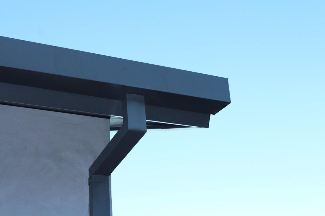 industrial or commercial buildings gutters