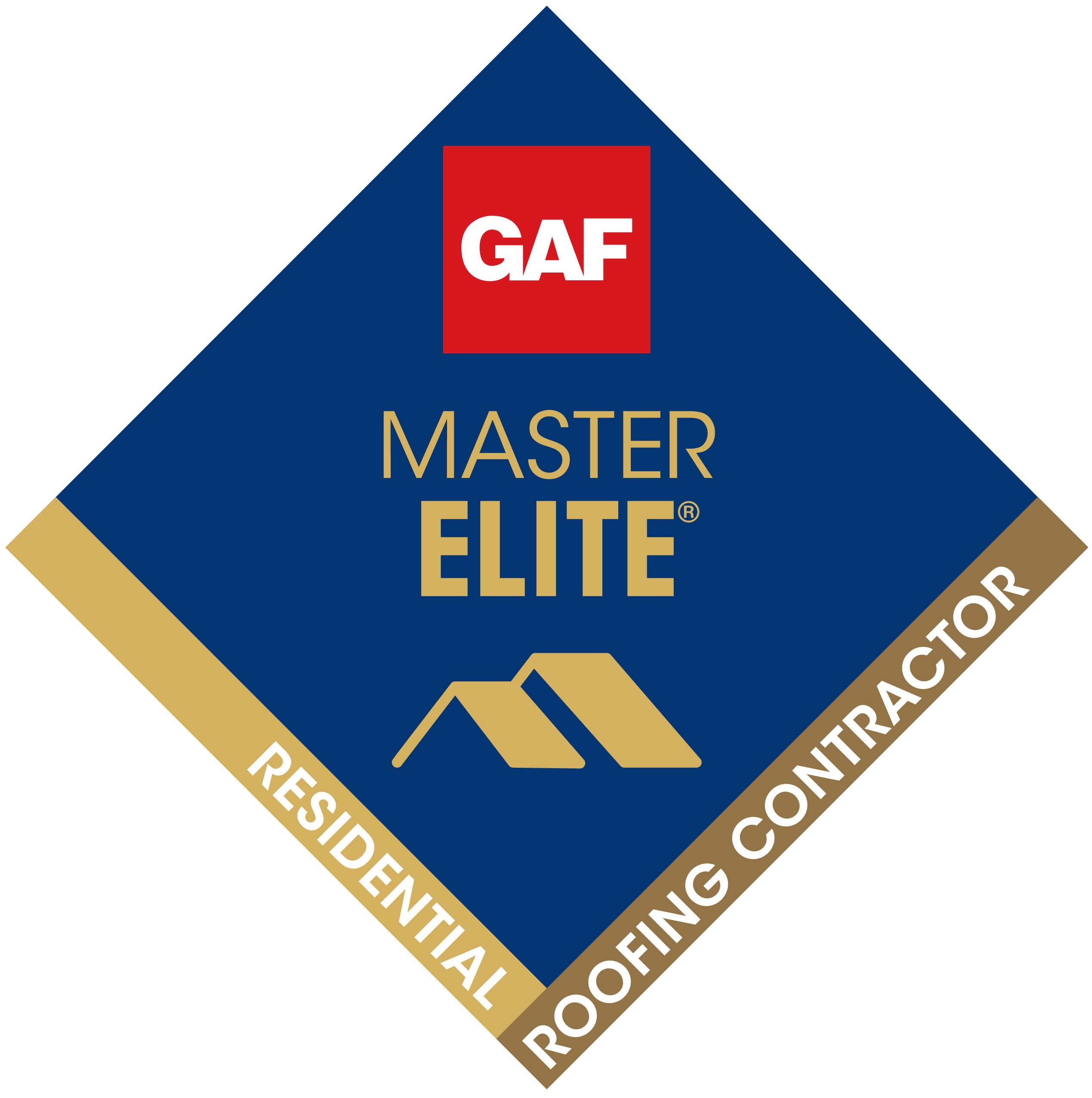 GAF Master Elite logo