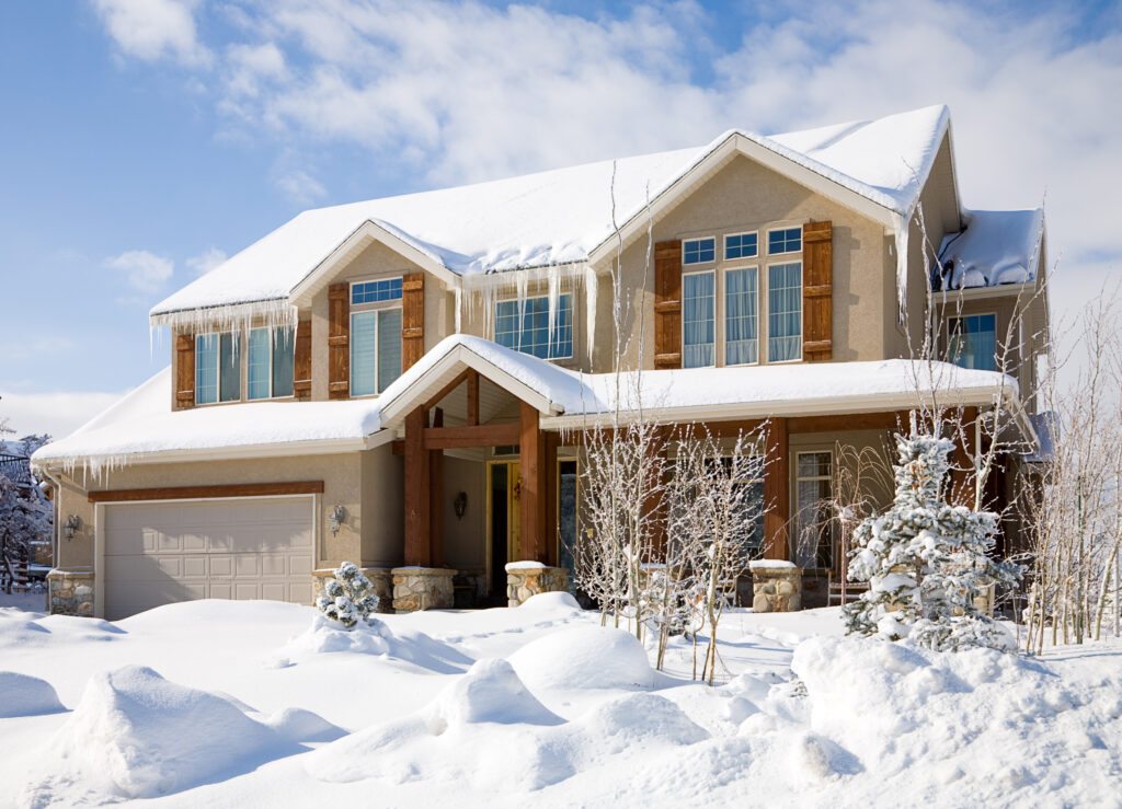 ice cause damage to your roof